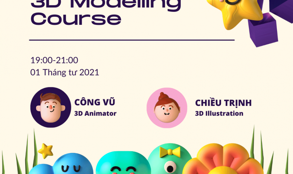 Khóa học thiết kế 3D Modelling nâng cao