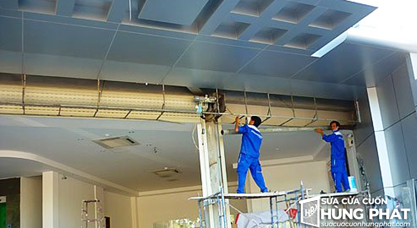 lắp đặt cửa cuốn